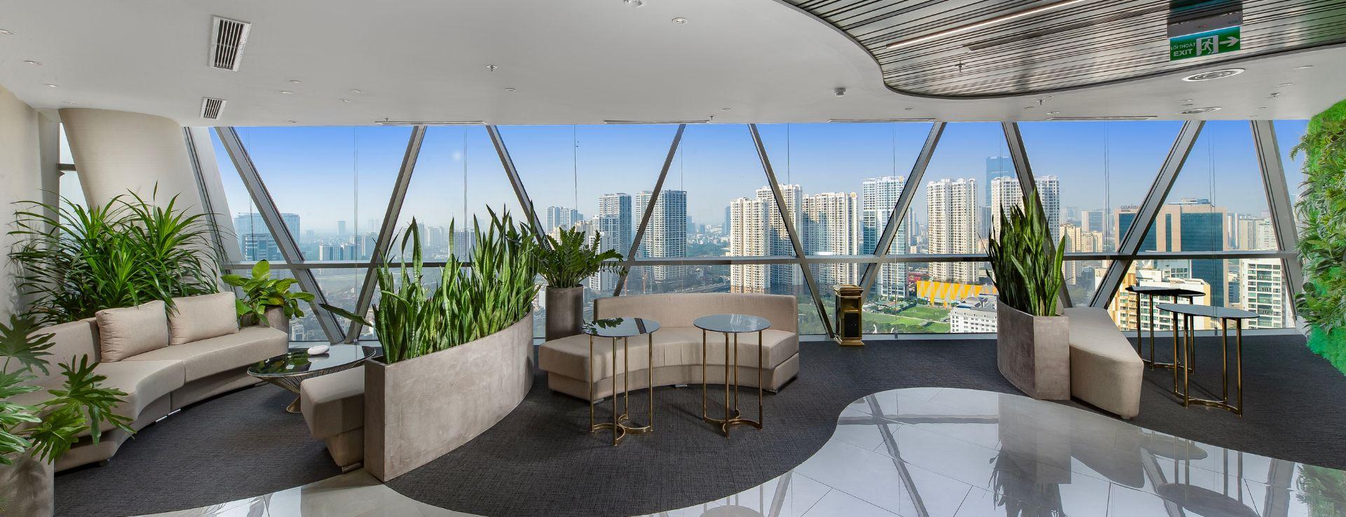 Diện tích cho thuê linh hoạt